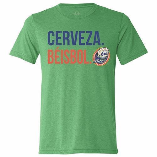 Calaveras de West Michigan Cerveza Beisbol Tee