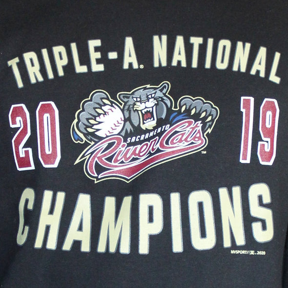 CHAMP PRIMARY HOODIE BLACK, SACRAMENTO RIVER CATS