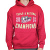 CHAMP PRIMARY HOODIE CARDINAL, SACRAMENTO RIVER CATS