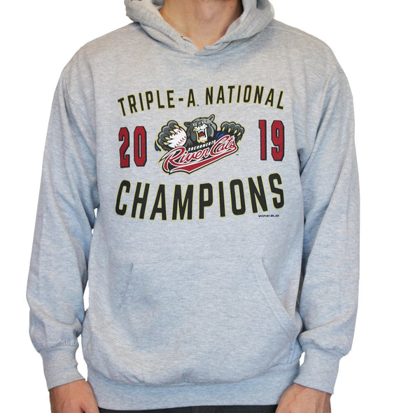 CHAMP PRIMARY HOODIE GREY, SACRAMENTO RIVER CATS