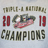 CHAMP PRIMARY HOODIE GREY, SACRAMENTO RIVER CATS