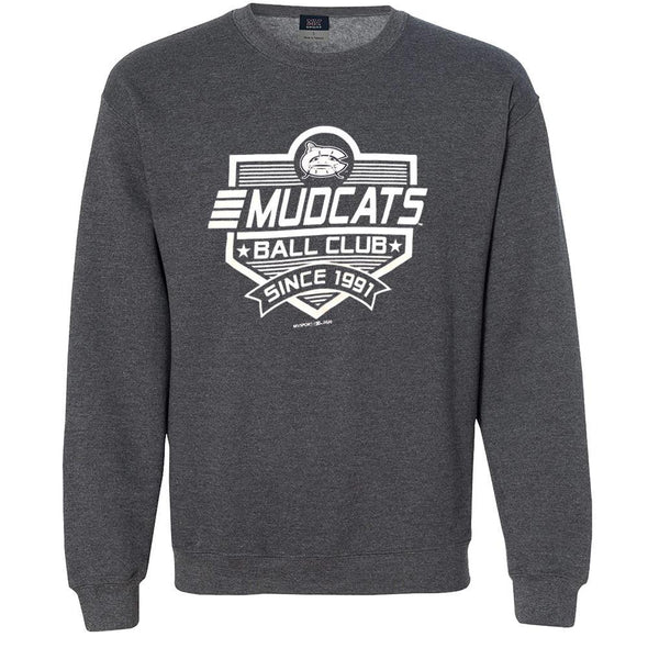 Carolina Mudcats Charcoal Fundamental Crew