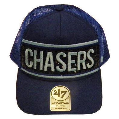 Omaha Storm Chasers Women's 47 Glimmer Text Captain Snapback