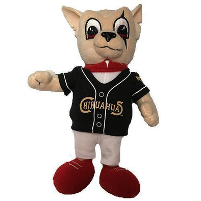 El Paso Chihuahuas TOY- CHICO PLUSH DOLL BLACK JERSEY