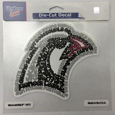 Idaho Falls Chukars Bird Head Decal