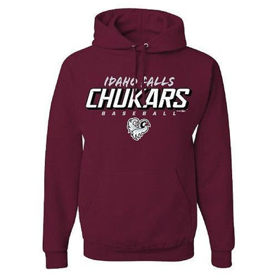 Idaho Falls Chukars Maroon Hoodie