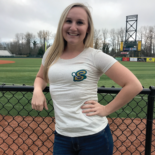 Eugene Emeralds Women's Civic E Tee