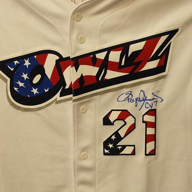 Orem Owlz Roger Clemens Signed Jersey