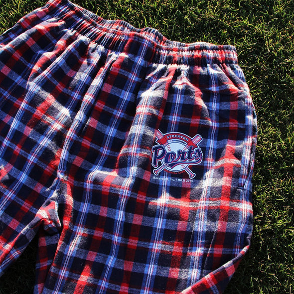 Stockton Ports Flannel Pajama Pants