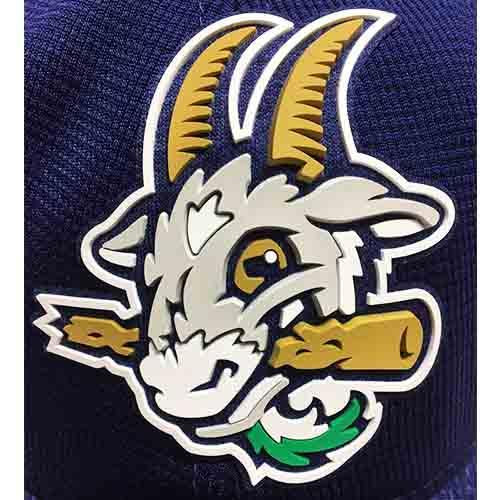 Hartford Yard Goats New Era Clubhouse Snap Back with Silicone Logo