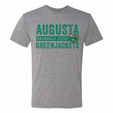 Augusta GreenJackets Gray Club Tee