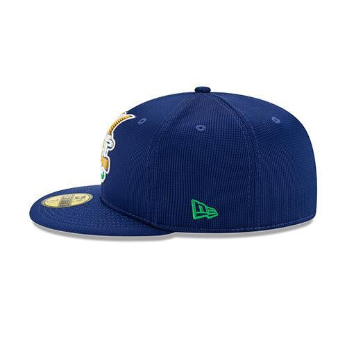 Hartford Yard Goats New Era Clubhouse Fitted Cap with Silicone Logo