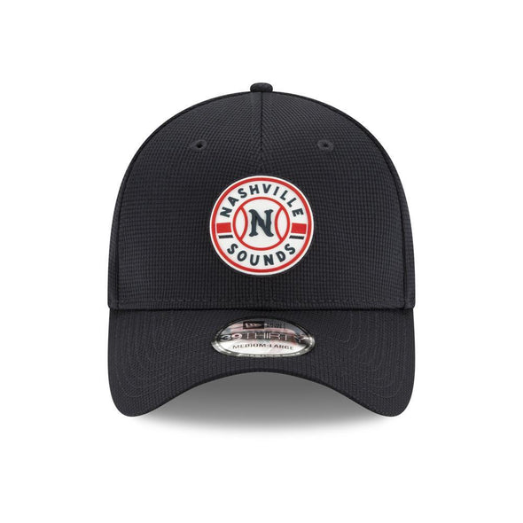 Nashville Sounds New Era Navy 3930 Clubhouse Primary Logo Hat