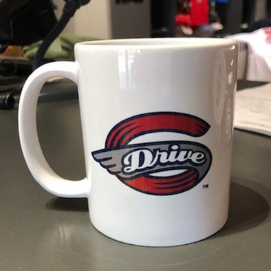 Greenville Drive Classic White Coffee Mug
