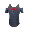 Great Lakes Loons Cold Shoulder Tee - Lady's