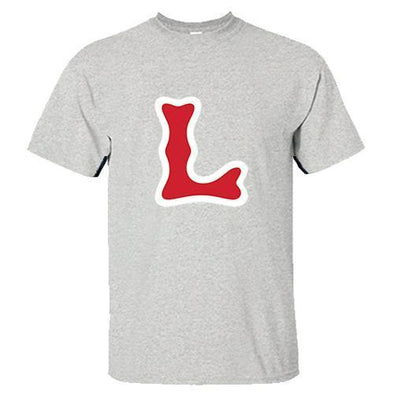 Louisville Bats Men's SS Colonels L Logo Throwback Tee in Grey