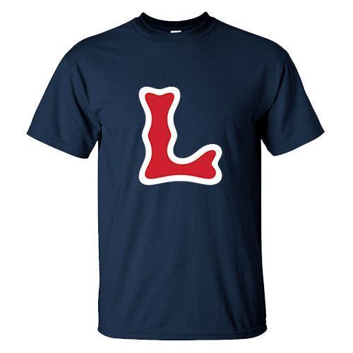 Louisville Bats Men's SS Colonels L Logo Throwback Tee in Navy