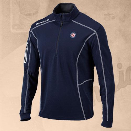 Spokane Indians Columbia Shotgun 1/4 Zip Navy