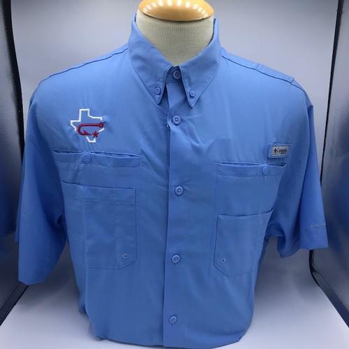 Columbia - Fishing Shirt - Tamiami - Fauxback - Lt Blue