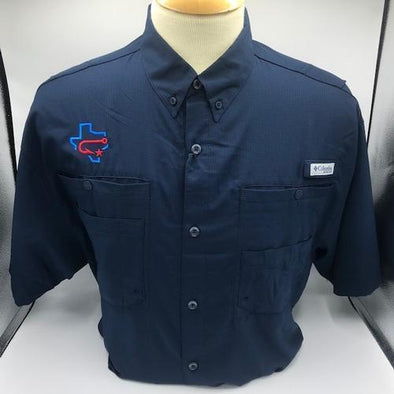 Columbia - Fishing Shirt - Tamiami - Fauxback - Navy