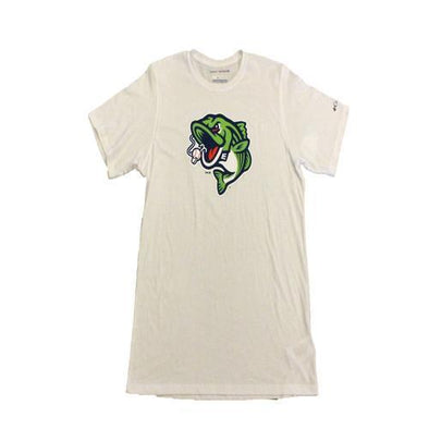 Gwinnett Stripers Columbia Solarshield Cap Logo Short Sleeve Tee- White