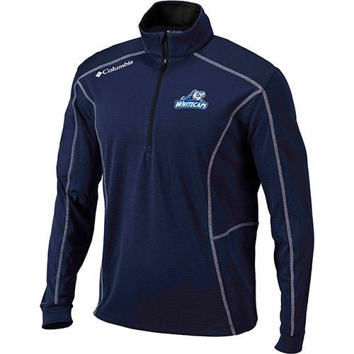 West Michigan Whitecaps Columbia Quarter Zip Pullover