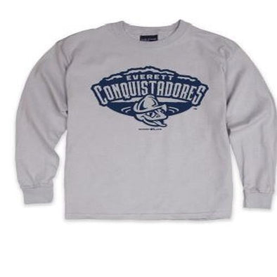Everett AquaSox Youth Conquistadore Long Sleeve Tee