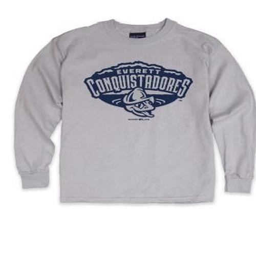 Everett AquaSox Youth Conquistadore Long Sleeve Tee