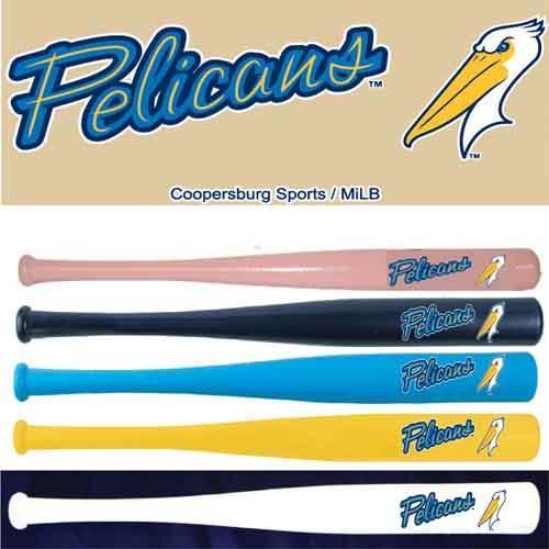 Myrtle Beach Pelicans COOPERSBURG SPORTS 18 INCH MINI BAT