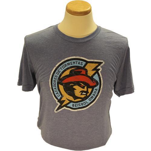 Omaha Cazadores de Tormentas COPA Youth Blue Triblend Primary Tee