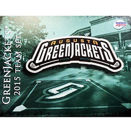 Augusta GreenJackets 2015 Team Card Set