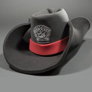 Erie SeaWolves Foam Cowboy Hat - Black