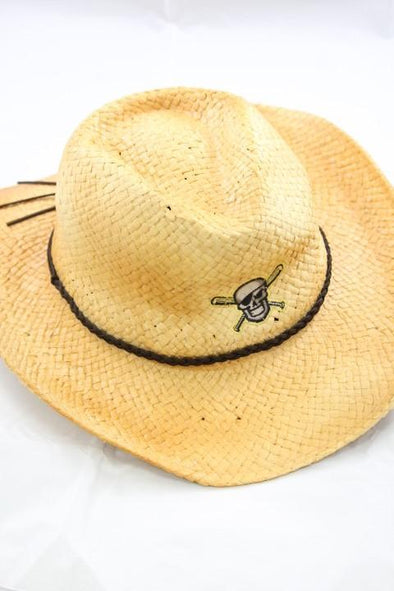 Bradenton Marauders Straw Cowboy Hat Alt.2 Logo