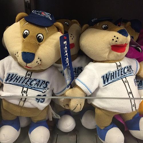 West Michigan Whitecaps Plush Mascot - Crash