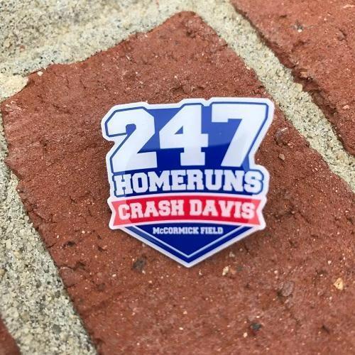 Asheville Tourists Crash Davis Program & Pin