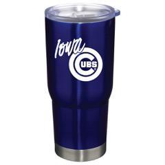 Iowa Cubs Steel Tumbler, Royal