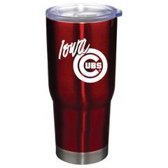 Iowa Cubs Steel Tumbler, Red