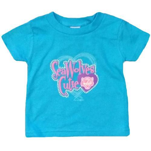 Erie SeaWolves Infant Turquoise Braid Tee