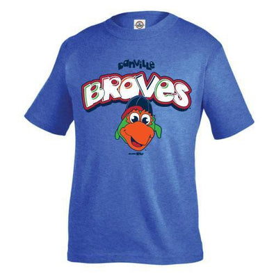 Danville Braves Toddler Bubbly Tee - Royal Blue