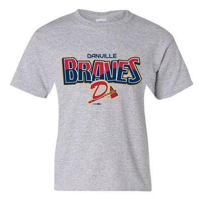 Danville Braves Youth Company Shirt - Gray