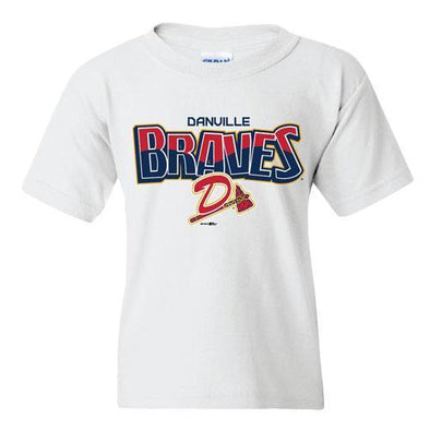 Danville Braves Youth Company Shirt - White