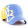 MYRTLE BEACH PELICANS 47 BRAND DAMASCUS MVP ADJUSTABLE CAP