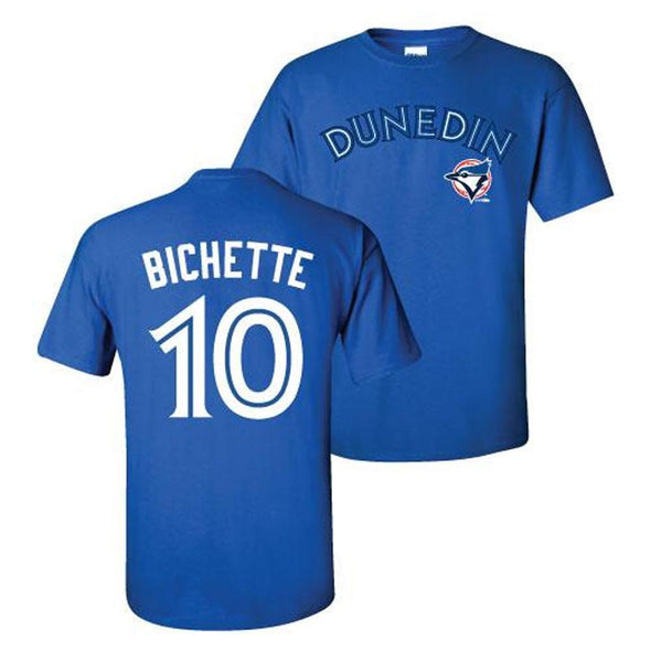 Dunedin Blue Jays DBJ Bo Bichette #10 Adult Tee