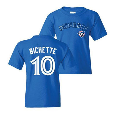 Dunedin Blue Jays DBJ Bo Bichette #10 Youth Tee