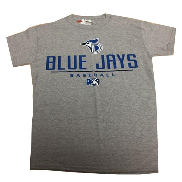 Dunedin Blue Jays DBJ Candid Gray Tee