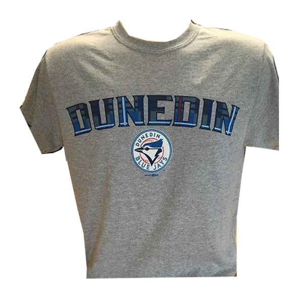 Dunedin Blue Jays DBJ Gray Tartan Tee