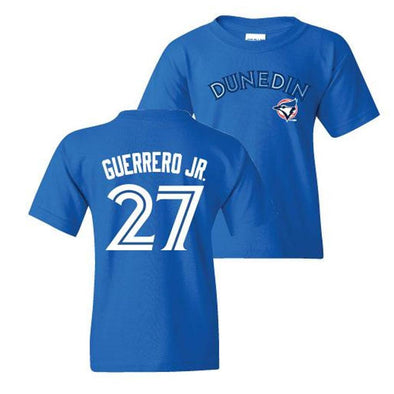 Dunedin Blue Jays DBJ Vlad Guerrero Jr. #27 Youth Tee
