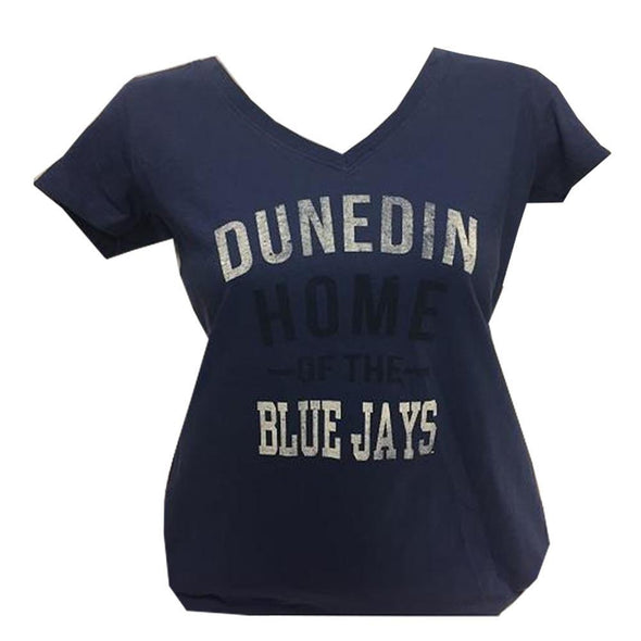 Dunedin Blue Jays DBJ W. Flanker Vneck MVP 2 sided