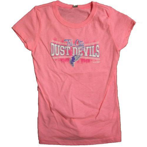 Tri-City Dust Devils Girls Dust Devils Baseball Tee