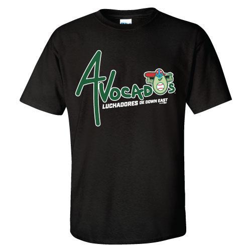 Avocados Luchadores De Down East Logo Tee